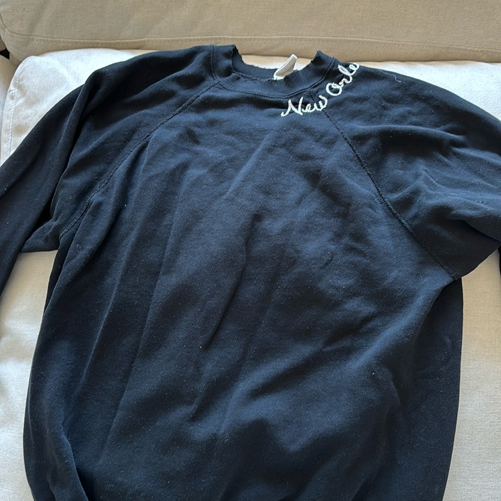 New Orleans embroidered sweatshirt